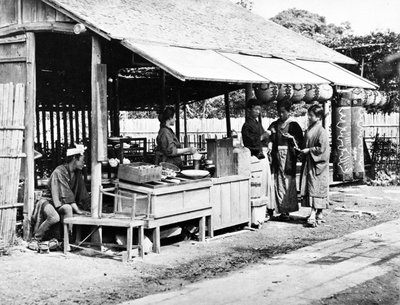 Japanese Street Food Stall by Japanese Photographer